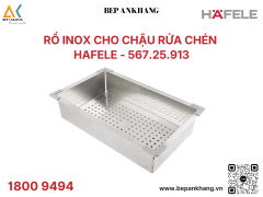 Rổ Inox cho chậu rửa chén Hafele 567.25.913 ( Ray kim loại )